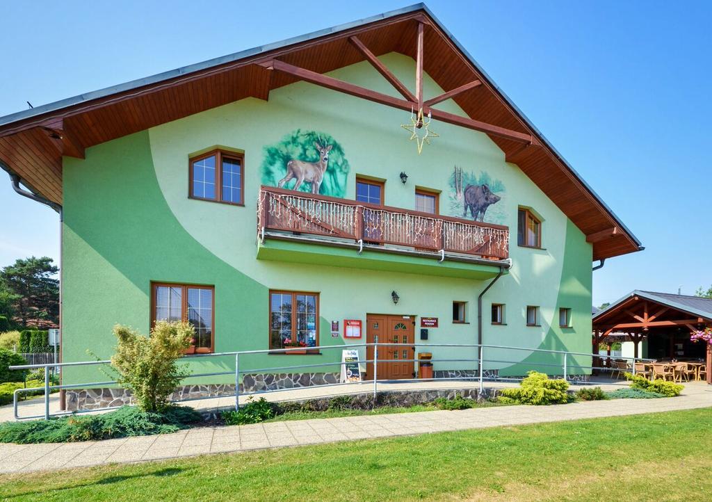 Restaurace a penzion Kamenec Jilešovice Exterior foto